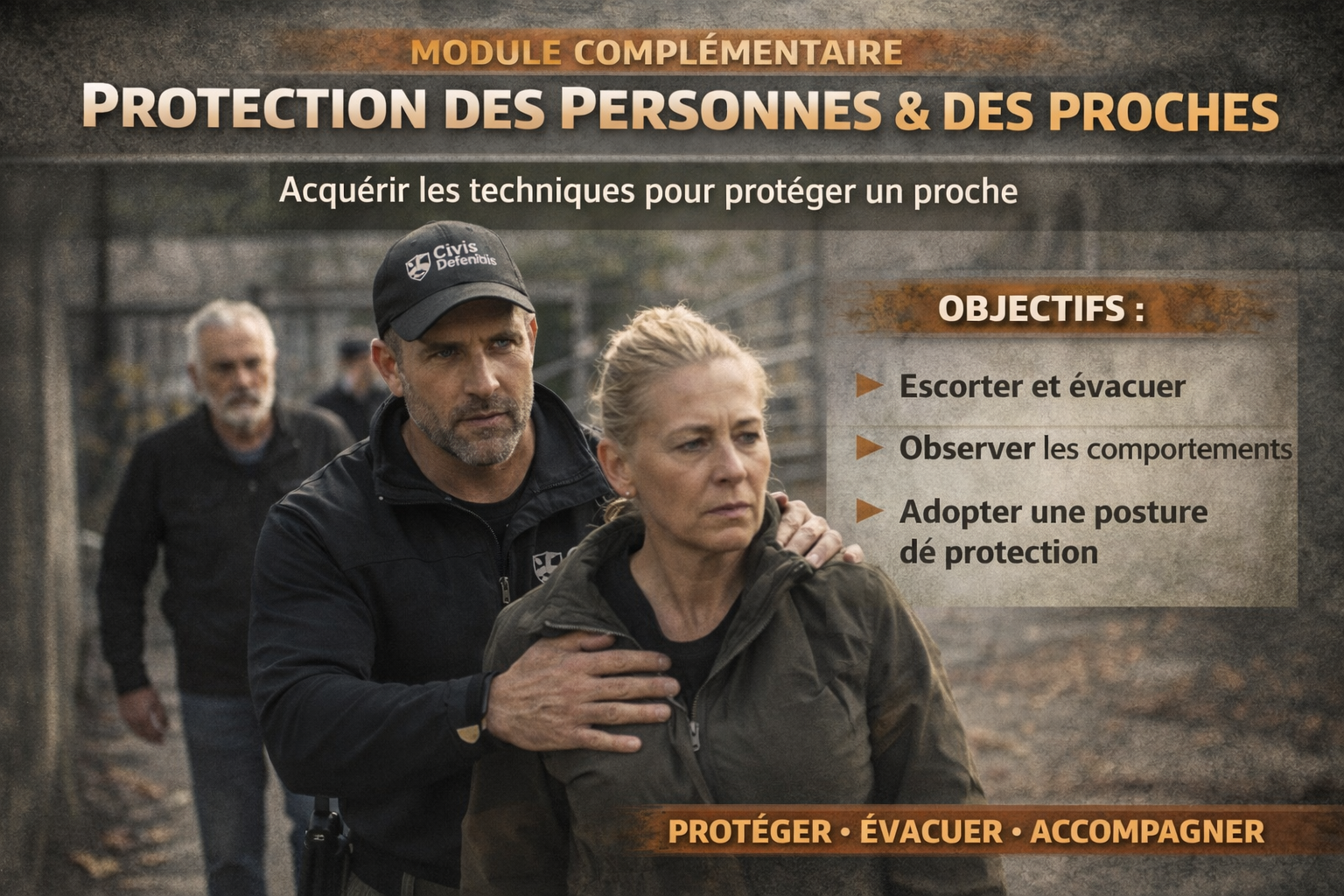 Acquerir les techniques pour protéger un proche